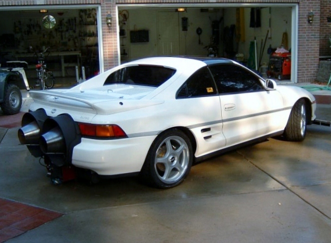 Toyota mr2 jet engine