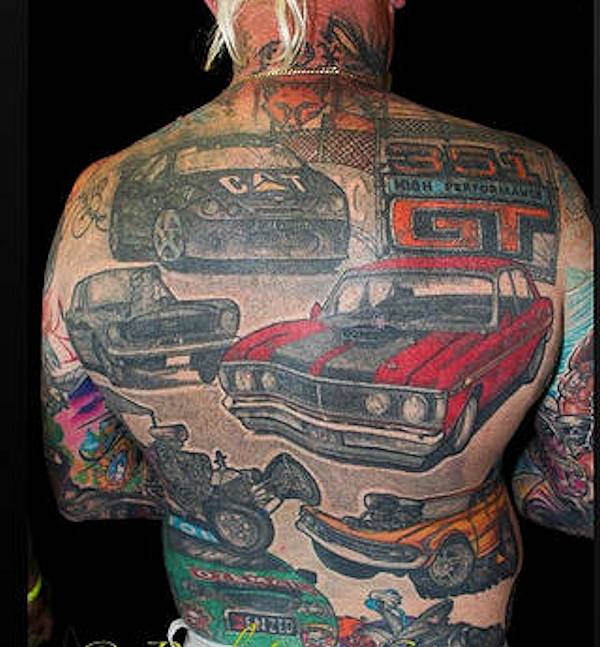 Ford vehicle tattoos #1